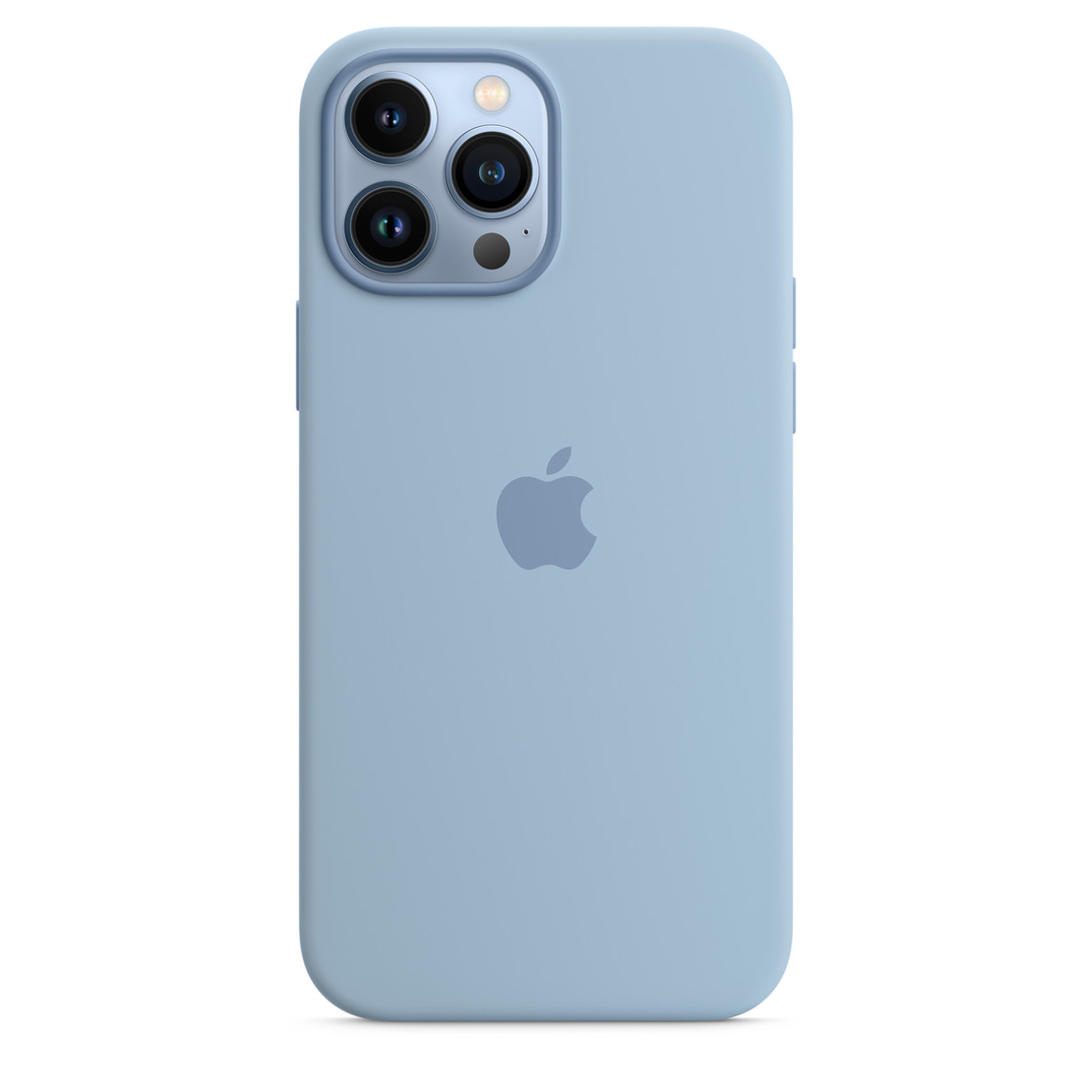 Apple Silicone Case Blue Fog