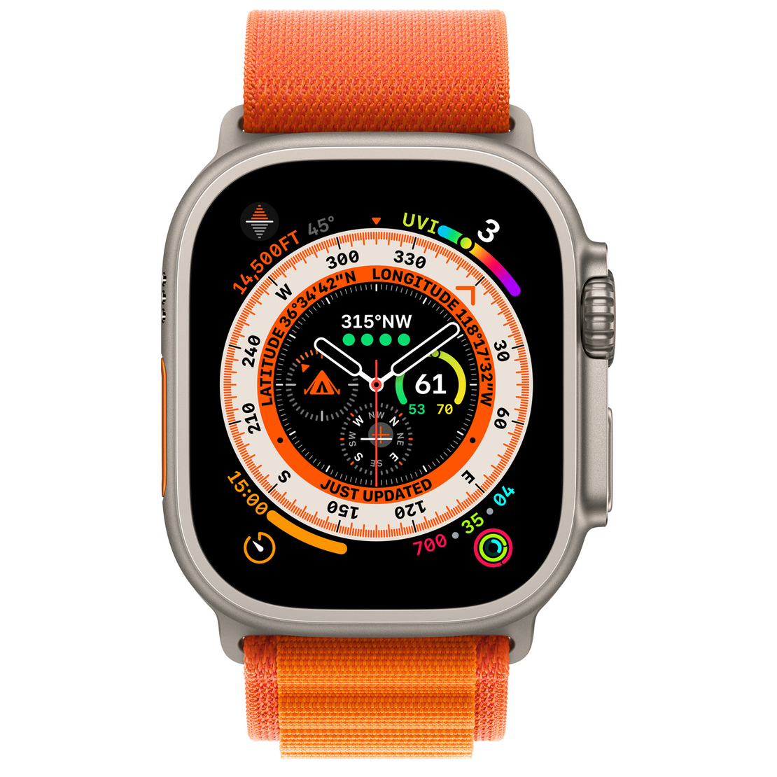 שעון חכם Apple Watch Ultra 49mm GPS+Cellular אפל