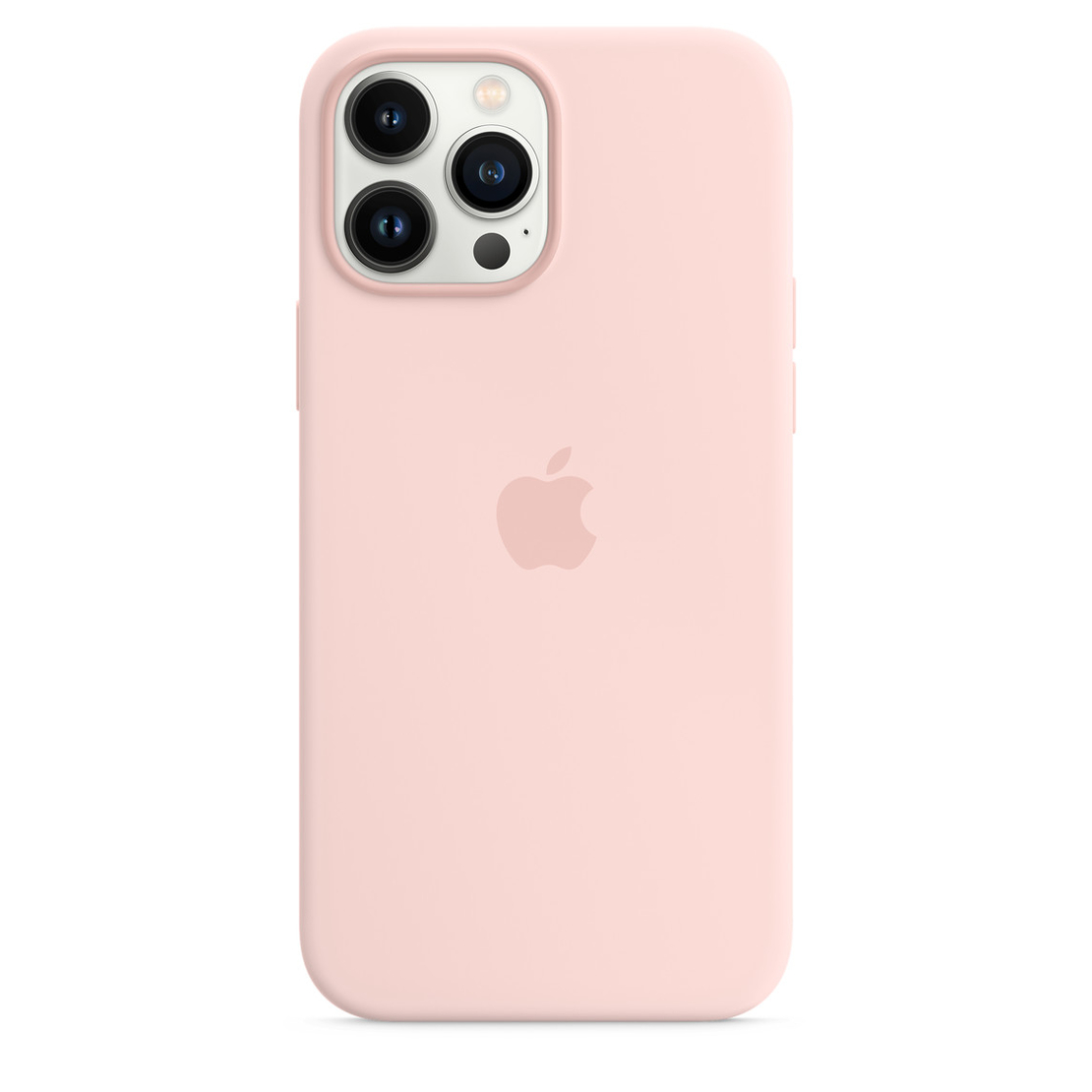 Apple Silicone Case Chalk Pink