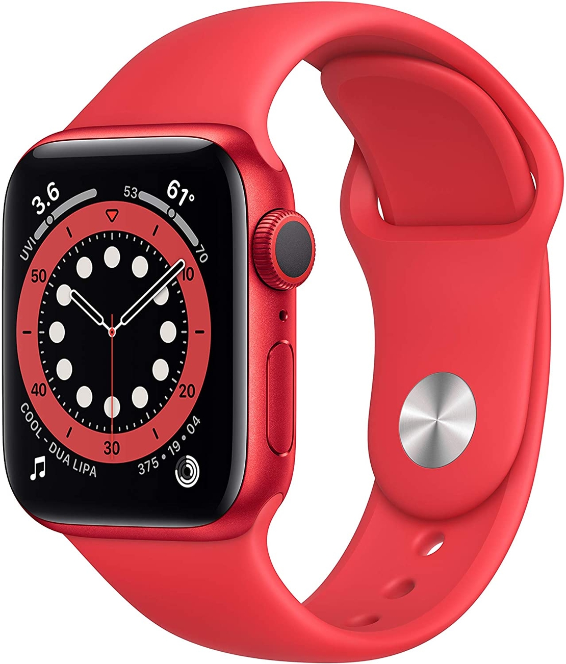 Apple Watch Series 6 40mm GPS Aluminum case with Sport Band - יבואן רשמי