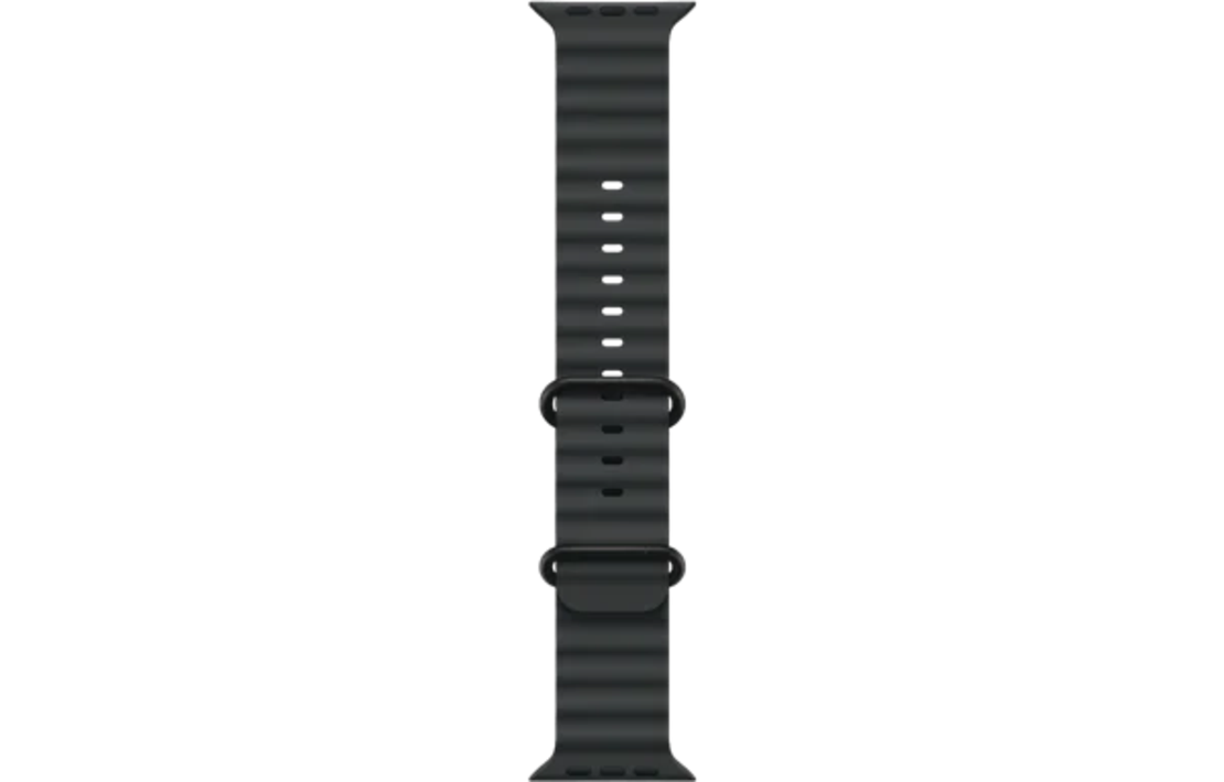 שעון חכם אפל Apple Watch Ultra 3 49mm black titanium with black ocean band cellular
