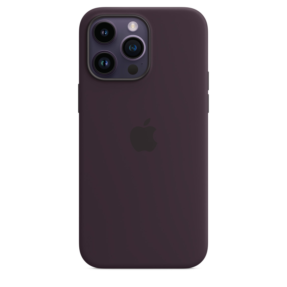 Apple Silicone Case with MagSafe Elderberry