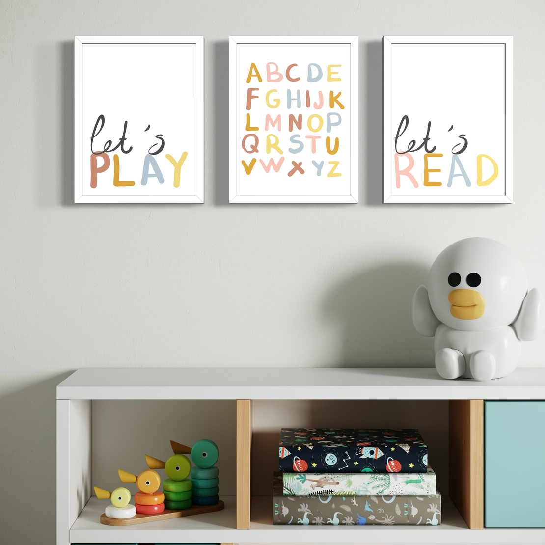 סט תמונות חדרי תינוקות דגם 1112