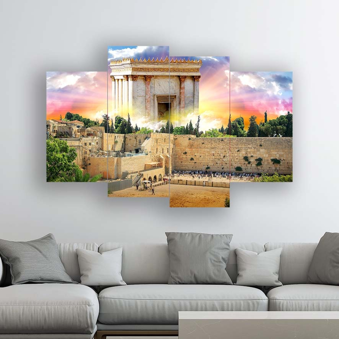 תמונה קנבס מחולקת דגם 1083