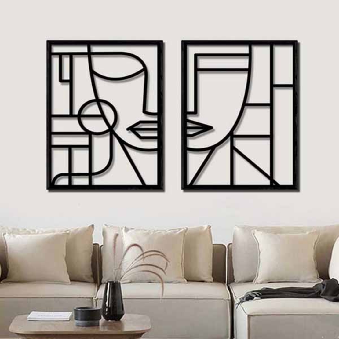 זוג תמונות חיתוך לייזר 1044