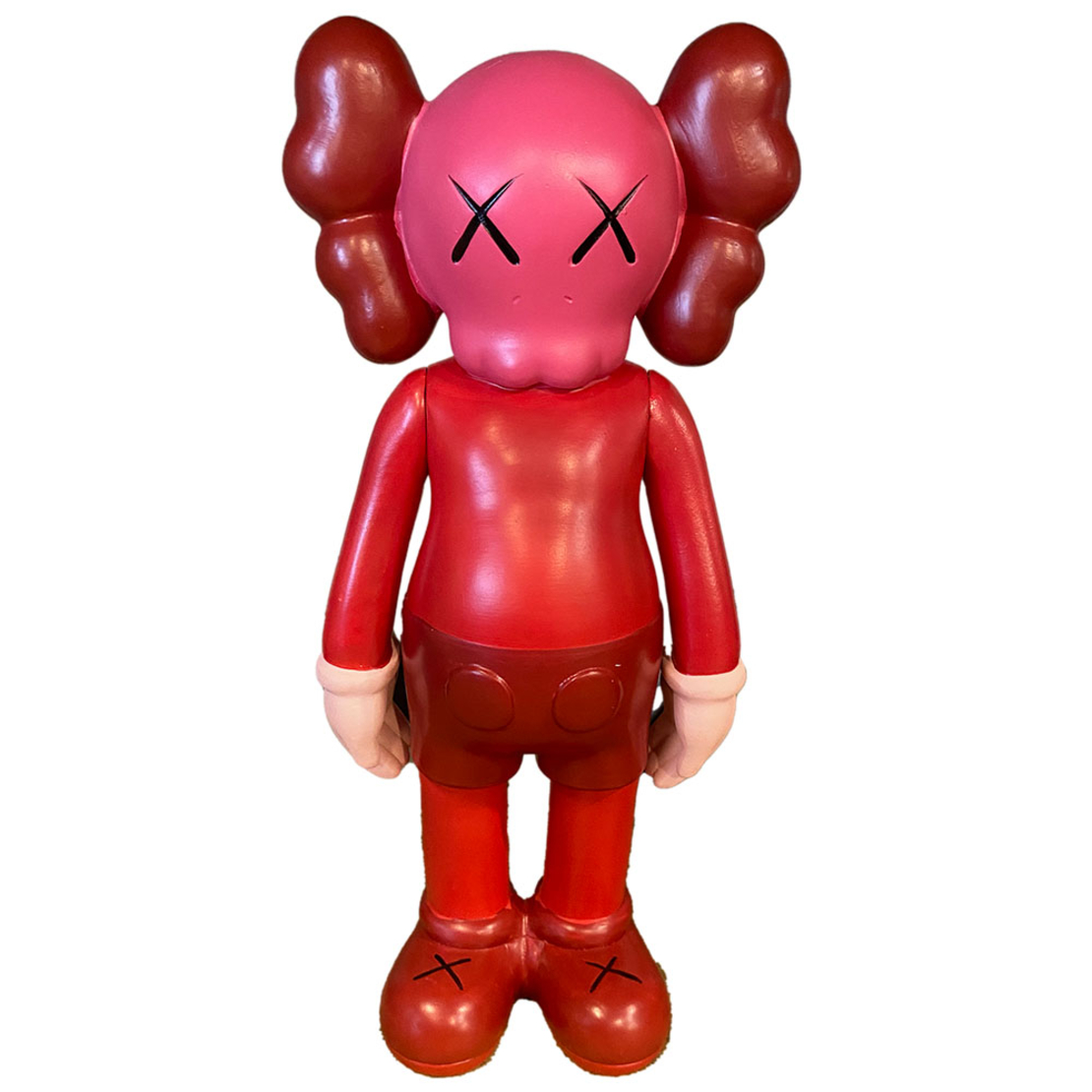 בובה KAWS אדום