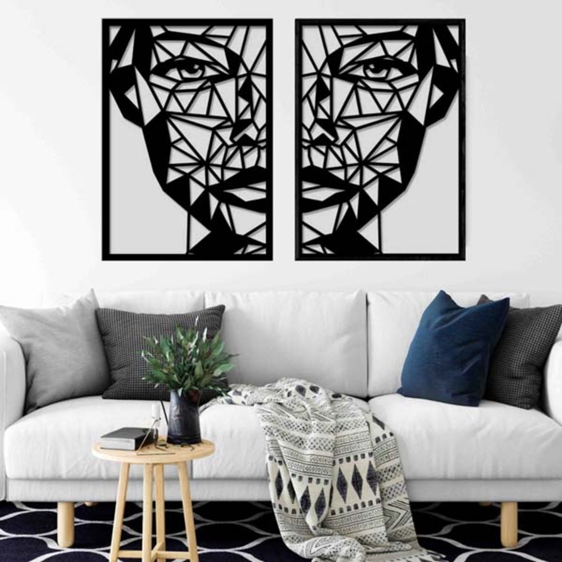 זוג תמונות חיתוך לייזר 1042