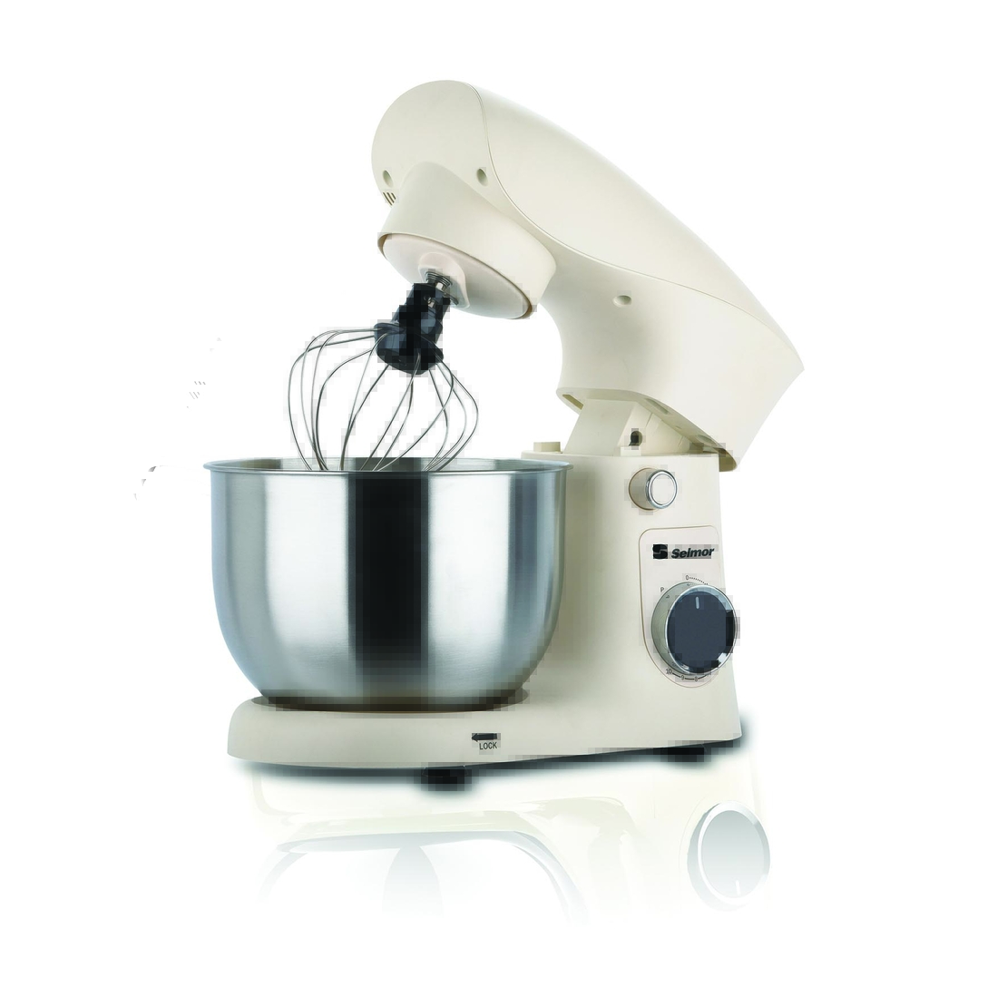 מיקסר 4.5 ליטר 1500W סלמור Selmor SE-7916 צבע קרם - יבואן רשמי!