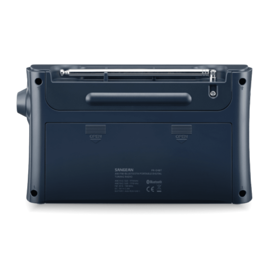 מערכת רדיו דיגיטלי עם בלוטות' סאנג'ין SANGEAN PR-D4BT - שנתיים אחריות יבואן רשמי - צבע כחול כהה
