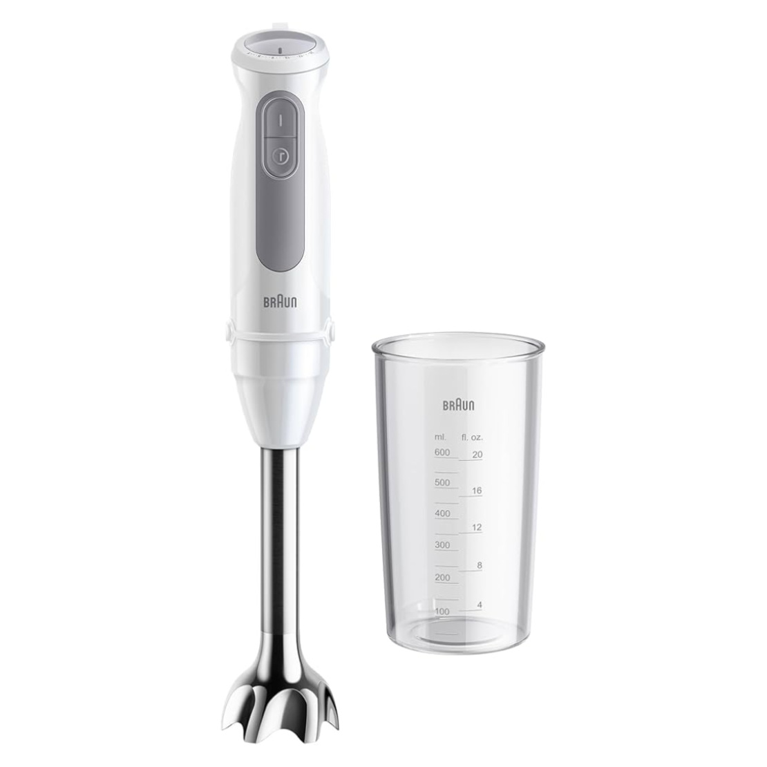 מוט בלנדר 1000W נירוסטה בראון Braun Minipimer 5 MQ50001 - שנתיים אחריות יבואן רשמי!