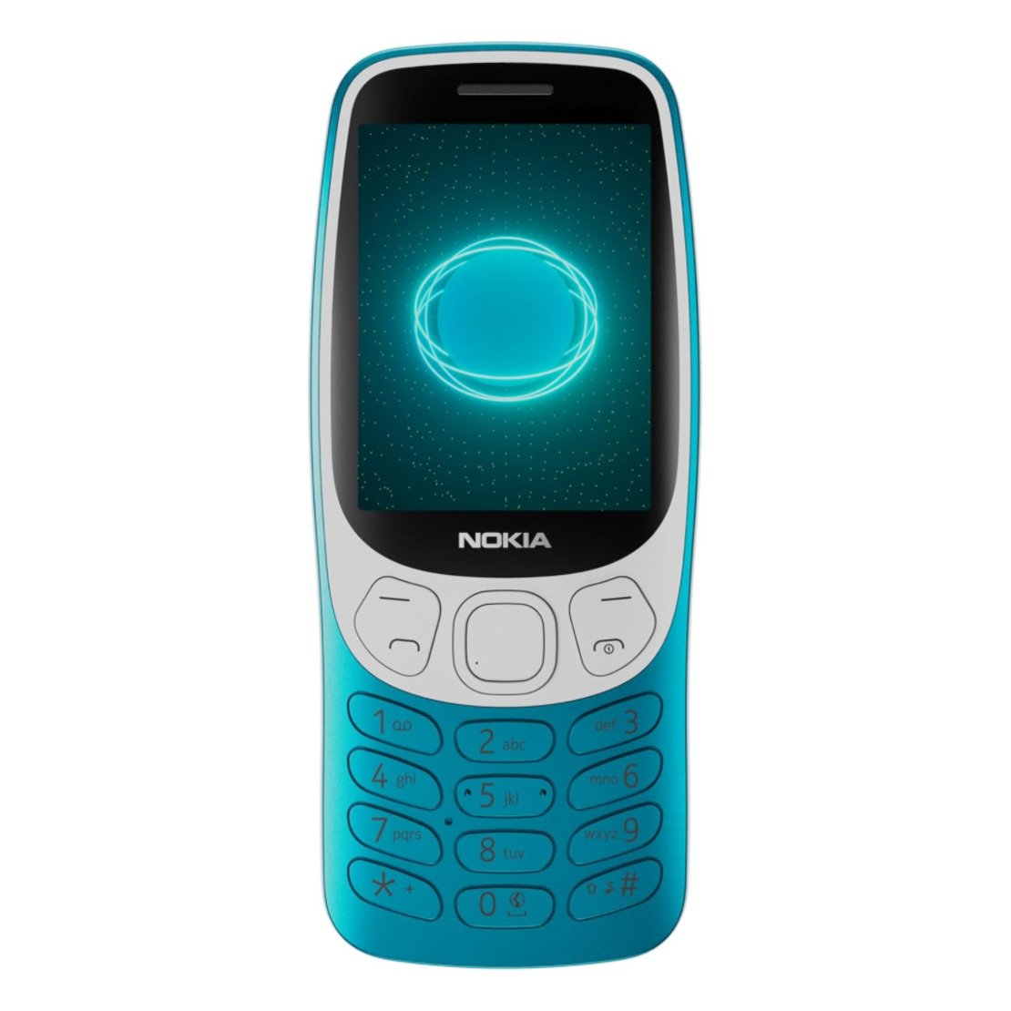 טלפון סלולרי תומך סים כשר דור 4 נוקיה NOKIA 3210 4G (2024) - צבע טורקיז