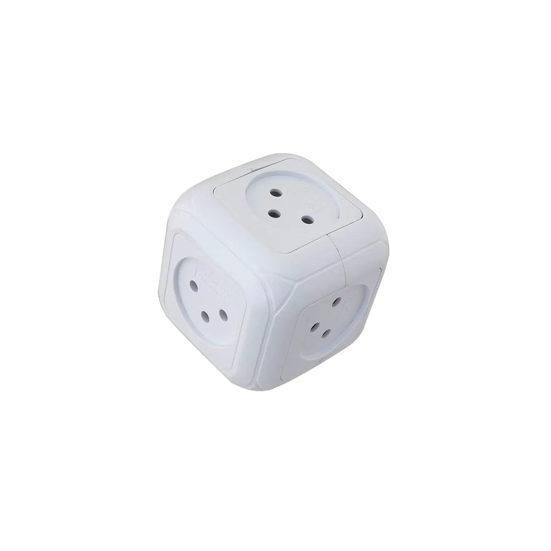 מפצל חשמל קובייה 5 שקעים סמיקום Semicom Switch SW-CUB5