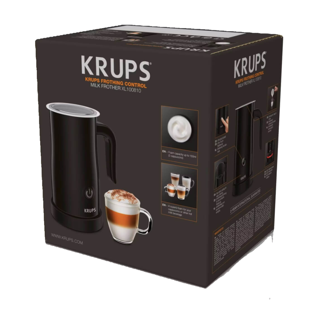 מקציף חלב חשמלי קרופס KRUPS XL100810 - יבואן רשמי!