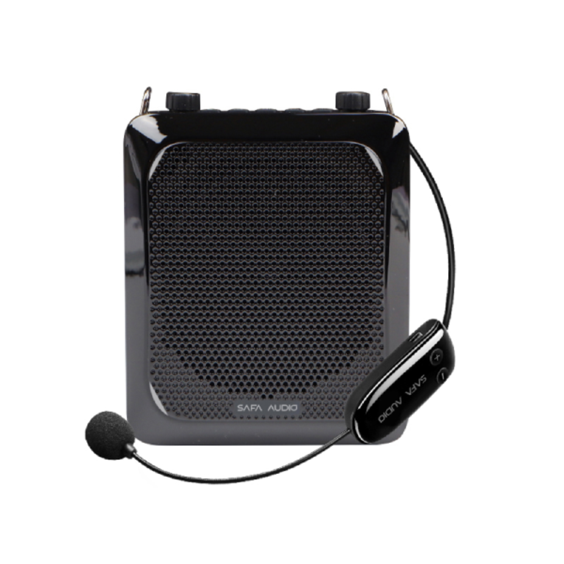 רמקול מדריכים מורים נטען נייד 30W עם מיקרופון מדונה אלחוטי + חוטי סאפה SAFA T-28BT - שנתיים אחריות יבואן רשמי