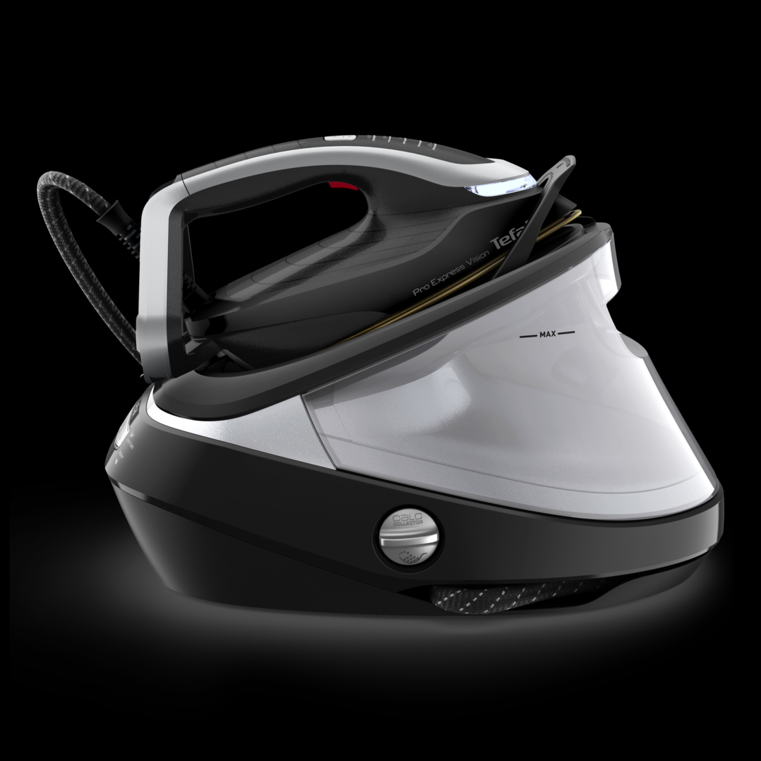 מגהץ קיטור 9 באר 3,000W טפאל Tefal Pro Express Vision SmartB LED GV9821E0 - יבואן רשמי!