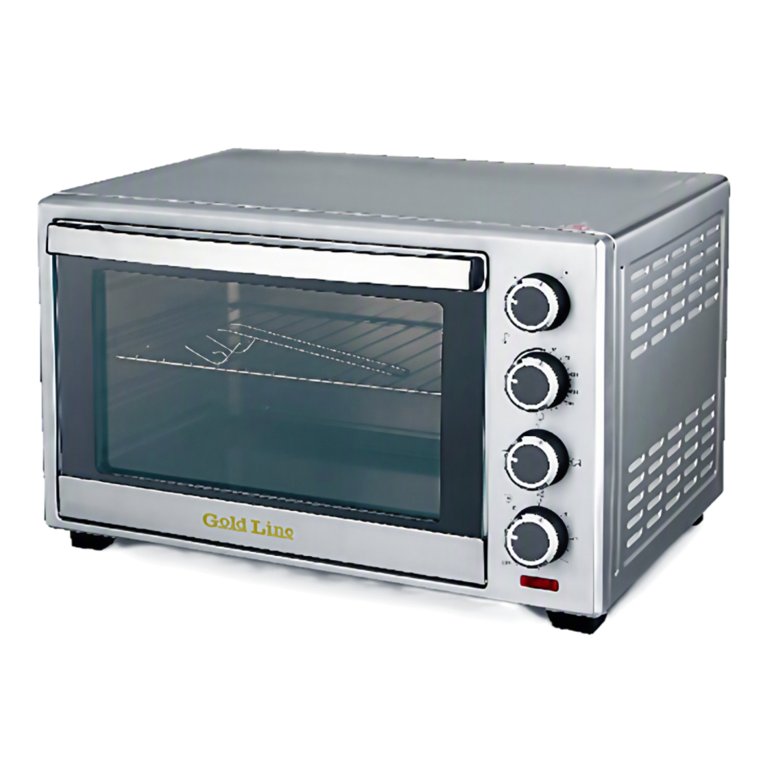 טוסטר אובן 48 ליטר גולד ליין Gold Line SHARDEN ATL-6648 - שנתיים אחריות יבואן רשמי - גוון כסוף