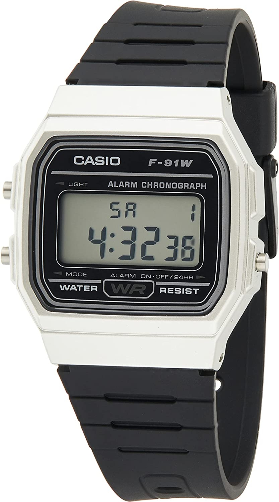 שעון יד דיגיטלי קסיו CASIO F-91WM-7ADF כסוף