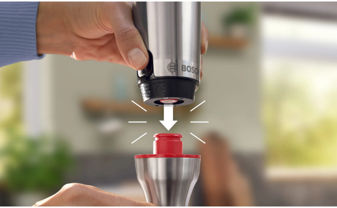 בלנדר מוט 1500W עם מיכל קוצץ ומוט נירוסטה בוש BOSCH ErgoMaster Series 8 MSM8M930 - תוצרת אירופה - שנתיים אחריות יבואן רשמי