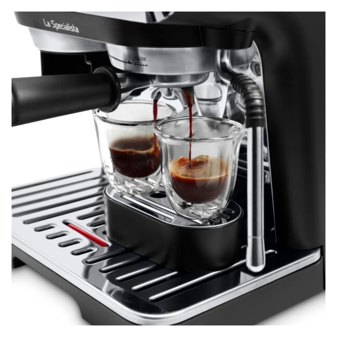 מכונת קפה אספרסו ידנית ד'לונגי De'Longhi Specialista Arte EC9155.MB - שנתיים אחריות VIP יבואן רשמי!
