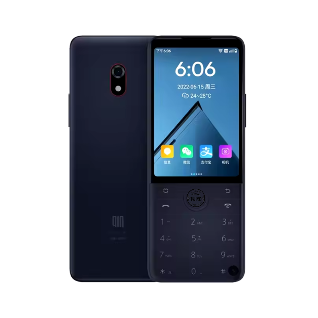 טלפון חצי טאצ' תומך סים כשר שיאומי Xiaomi Duoqin F22 PRO 64GB ROM 4GB RAM שחור - כולל בחירת גרסה!
