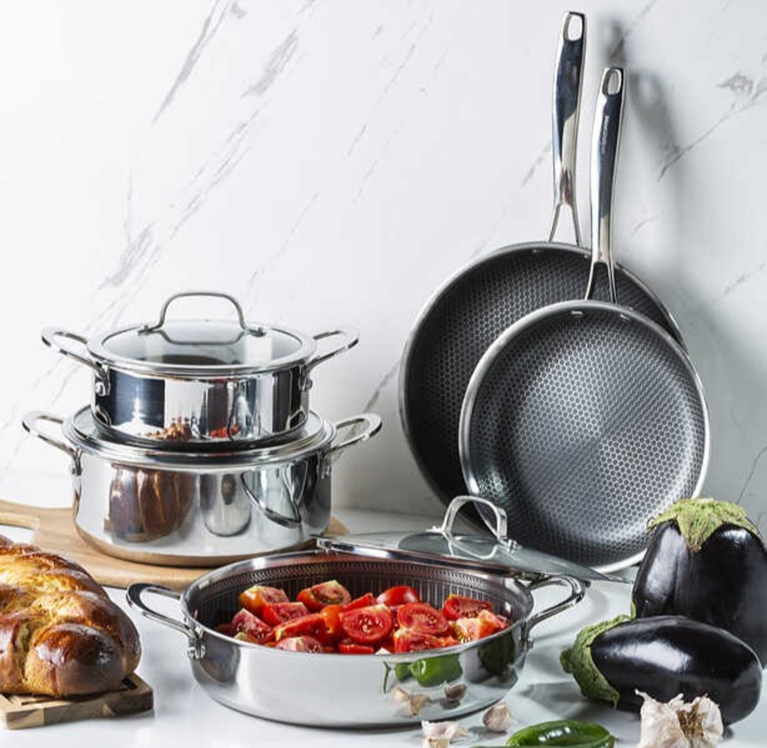 סט סירים ומחבת 5 חלקים פוד אפיל Food Appeal HYBRID PAN - יבואן רשמי