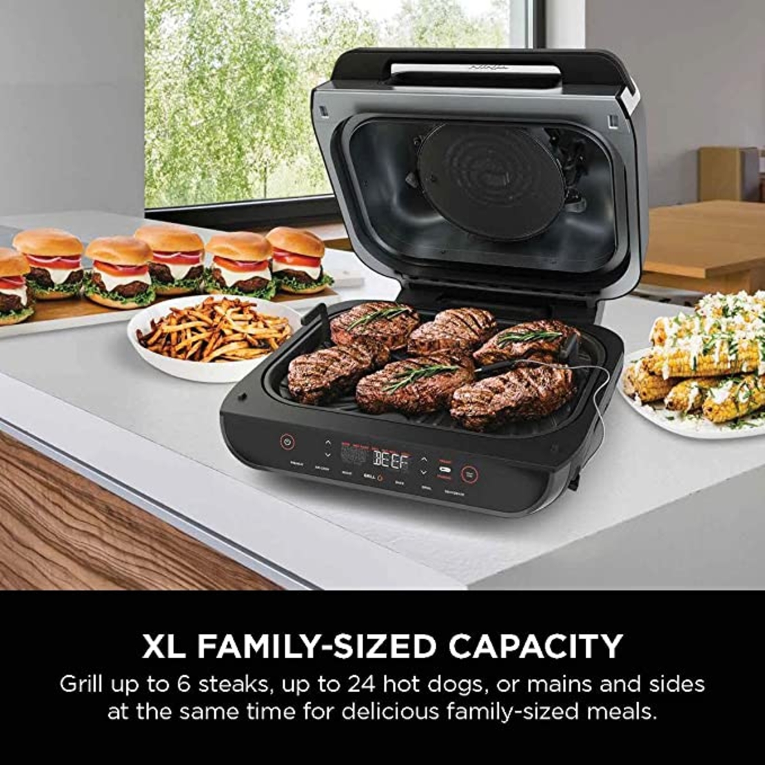 נינג'ה פודי גריל חשמלי NINJA Foodi Grill XL AG551