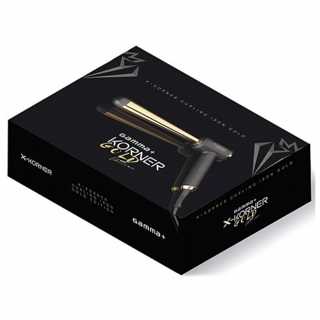 מסלסל שיער גמא Gamma Piu Iron Korner XL GOLD - יבואן רשמי