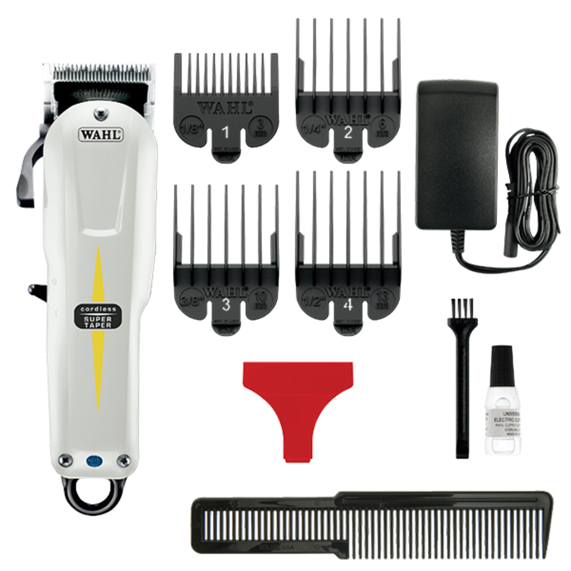 מכונת תספורת מקצועית אלחוטית נטענת WAHL CORDLESS SUPER TAPER 8591-2316H -יבואן רשמי!