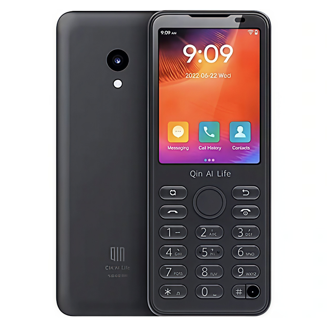 טלפון סלולרי חצי טאצ' תומך סים כשר שיאומי Xiaomi QIN F21 PRO 64GB ROM 4GB RAM שחור - כולל מגן ובחירת גרסה!
