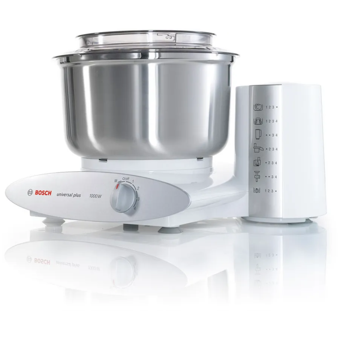 מיקסר 1000W משולב אביזרים ובלנדר 6.2 ליטר BOSCH MUM6N21 - יבואן רשמי!
