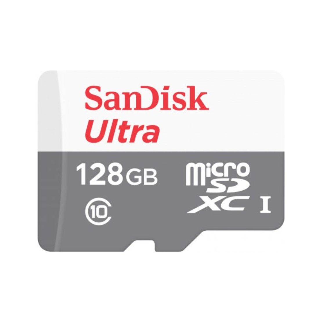 כרטיס זיכרון בנפח 128GB סאנדיסק SanDisk Ultra microSDXC 100MB/s Class 10 UHS-I