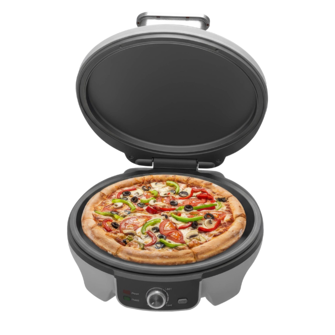 מיני קיטשן 2.0 - המכשיר להכנת פיצות מאפים ועוד Mini Kitchen 2.0 Pizza Maker - יבואן רשמי - צבע חום