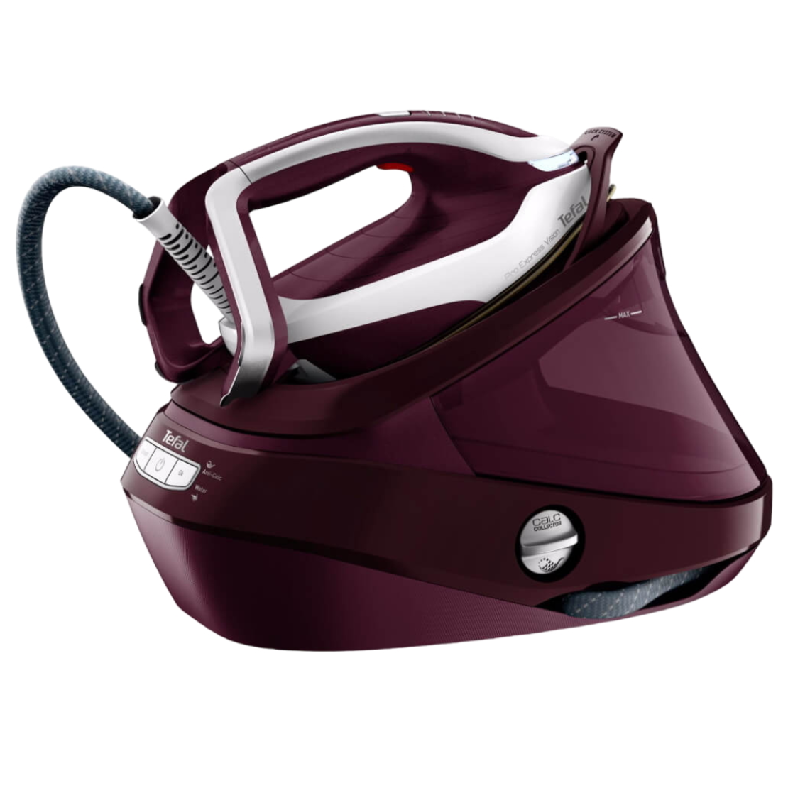 מגהץ קיטור 8.3 באר 3000W טפאל Tefal Pro Express Vision GV9810E0 - יבואן רשמי 3 שנות אחריות