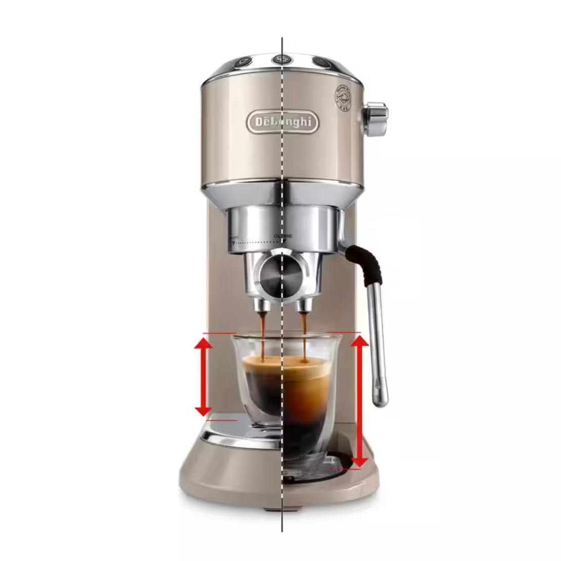 מכונת אספרסו ד'לונגי De'longhi Dedica Arte EC885 - שנתיים אחריות יבואן רשמי!