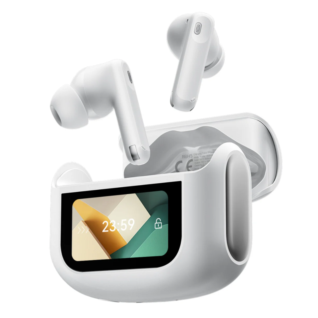 אוזניות TWS עם סינון רעשים ומסך מגע BlackView AirBuds 12 ANC - מגוון צבעים! יבואן רשמי!