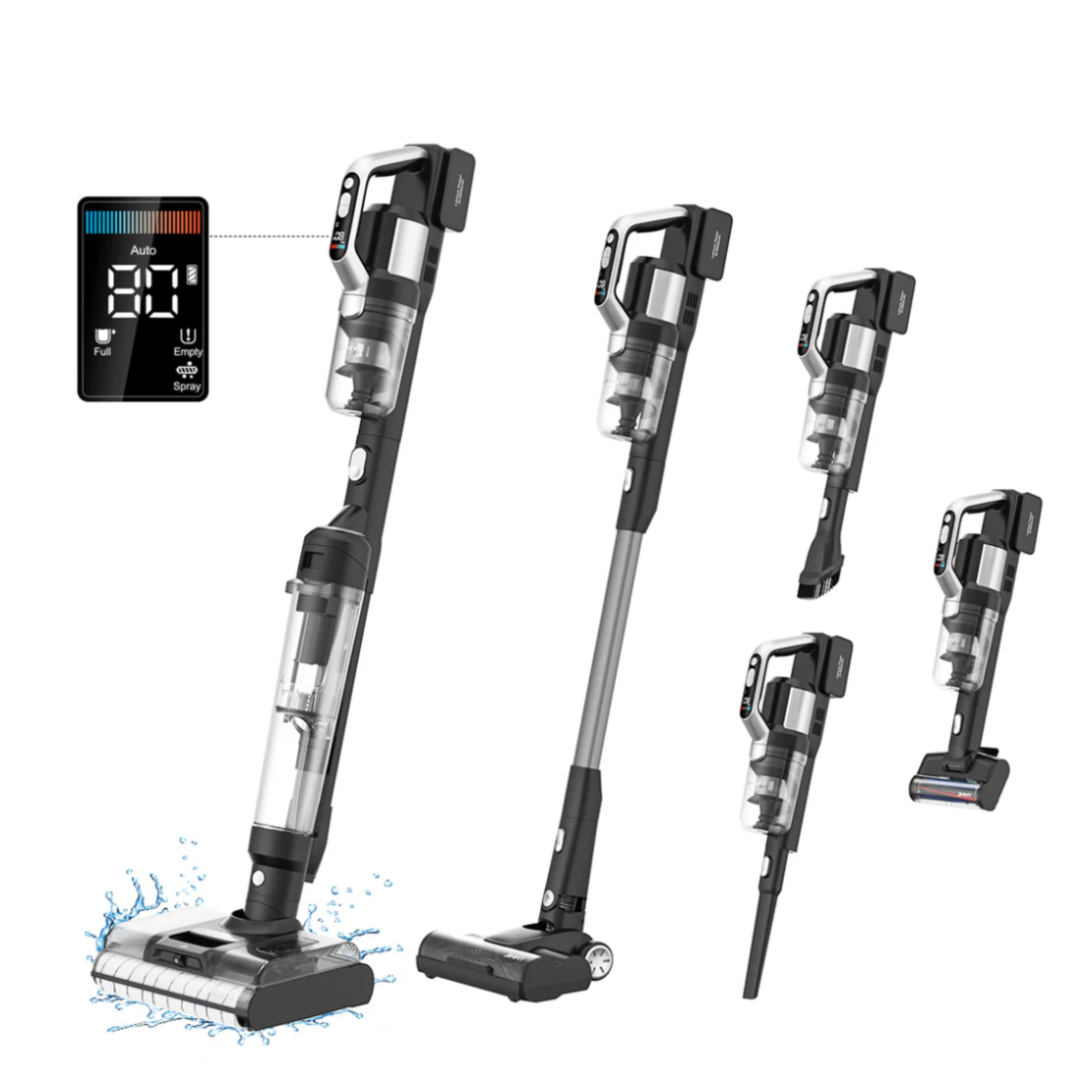 שואב אבק ושוטף רצפות אלחוטי JIMMY PW11 Pro Max - שנתיים אחריות יבואן רשמי!