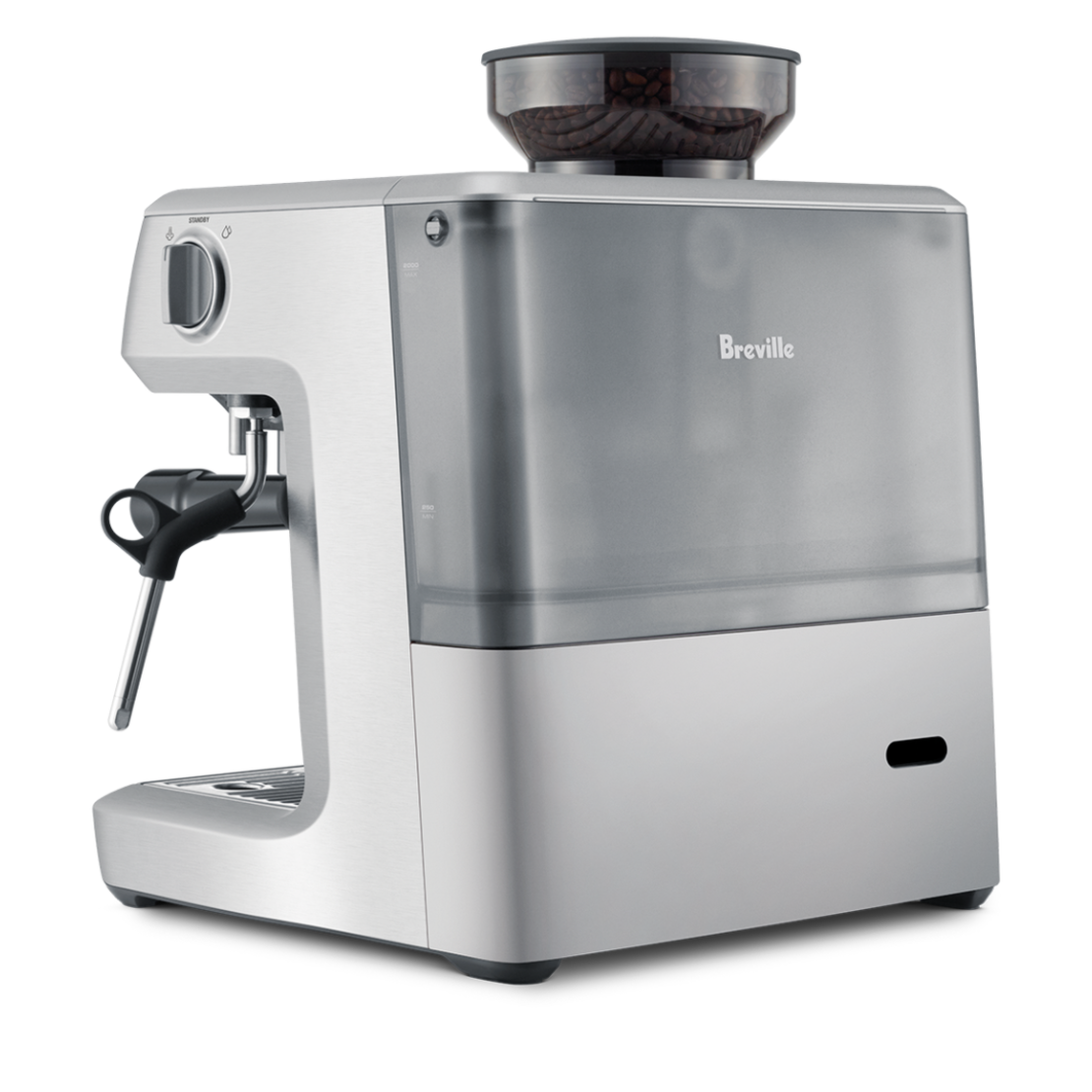 מכונת קפה טוחנת ברוויל Breville Barista Express BES870 - צבע נירוסטה - יבואן רשמי