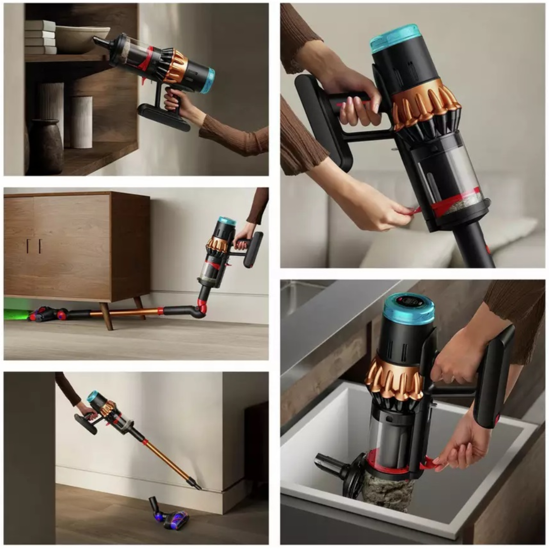 שואב אבק אלחוטי דייסון Dyson V16 Piston Animal DS60 - שנתיים אחריות עד בית הלקוח