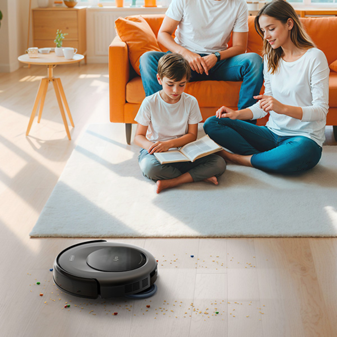 שואב אבק רובוטי שוטף ANKER Eufy Robot Vacuum Cleaner Omni C20 - שנתיים אחריות יבואן רשמי!