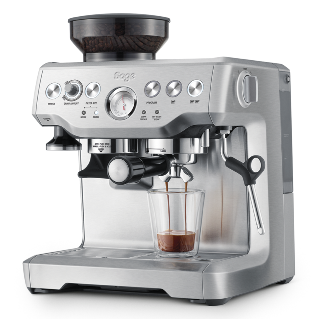 מכונת קפה אספרסו Sage BARISTA EXPRESS SES875BSS - יבואן רשמי