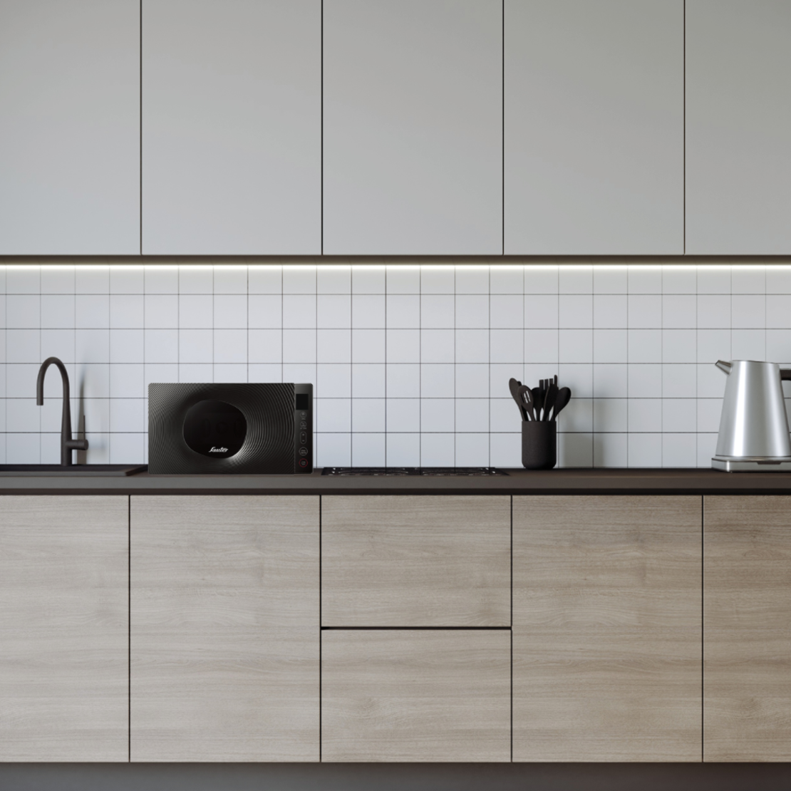 מיקרוגל דיגיטלי 23 ליטר סאוטר Sauter MWS6023B - לחצנים בעברית - יבואן רשמי