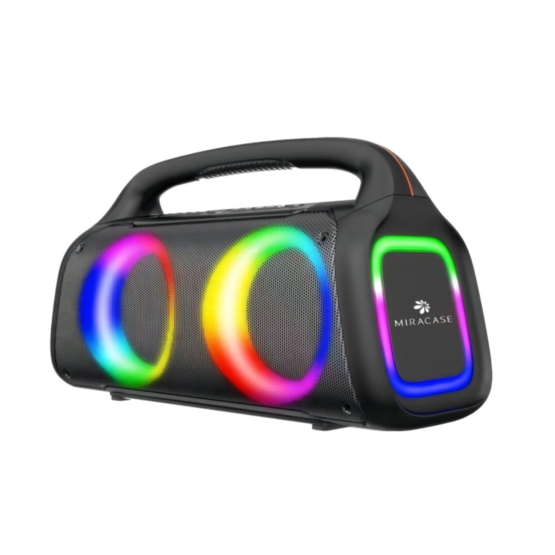 רמקול בידורית קריוקי 80W + מיקרופון אלחוטי MIRACASE PORTABLE PARTY BOX MKS20 - יבואן רשמי!