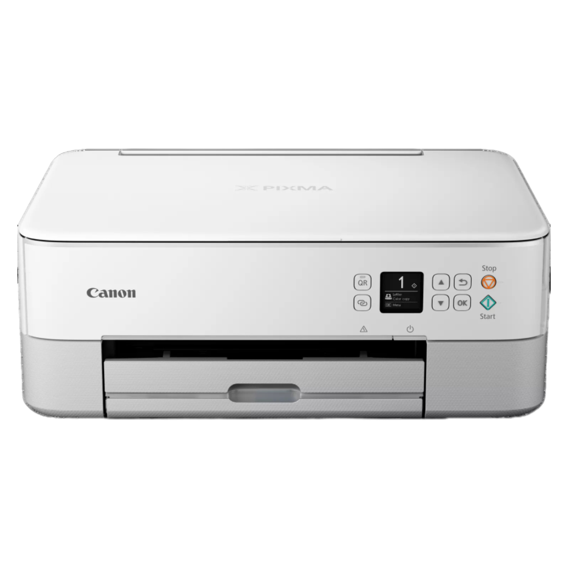 מדפסת משולבת אלחוטית קנון Canon PIXMA TS5351i - שנתיים אחריות יבואן רשמי - גוון לבן