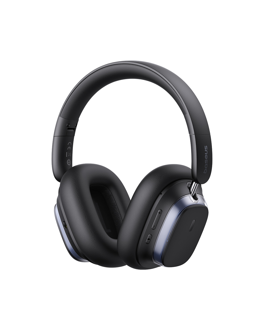 אוזניות אלחוטיות עם מסנן רעשים Baseus Bowie H1s Noise-Cancellation Wierless Headphones - יבואן רשמי - צבע שחור