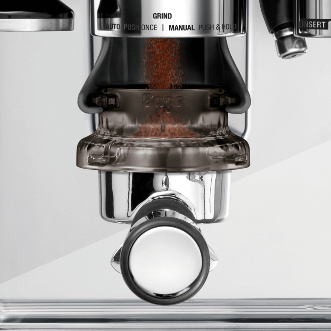 מכונת קפה אספרסו Sage BARISTA EXPRESS SES875BSS - יבואן רשמי