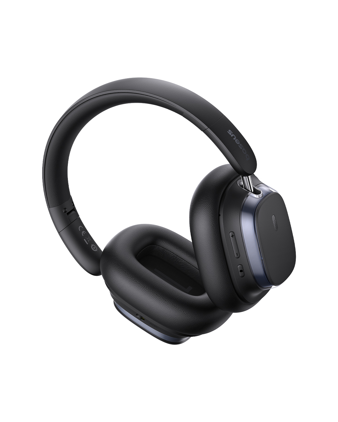 אוזניות אלחוטיות עם מסנן רעשים Baseus Bowie H1s Noise-Cancellation Wierless Headphones - יבואן רשמי - צבע שחור