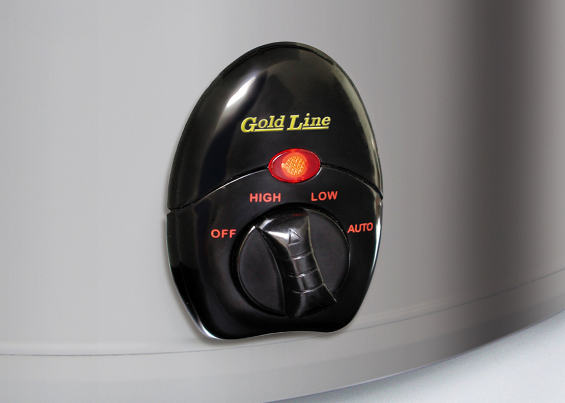 סיר בישול איטי חשמלי 3.5 ליטר עם קערת חרס נשלפת גולד ליין Gold Line ATL-035 - מאושר צ.מ.ת לשימוש בשבת