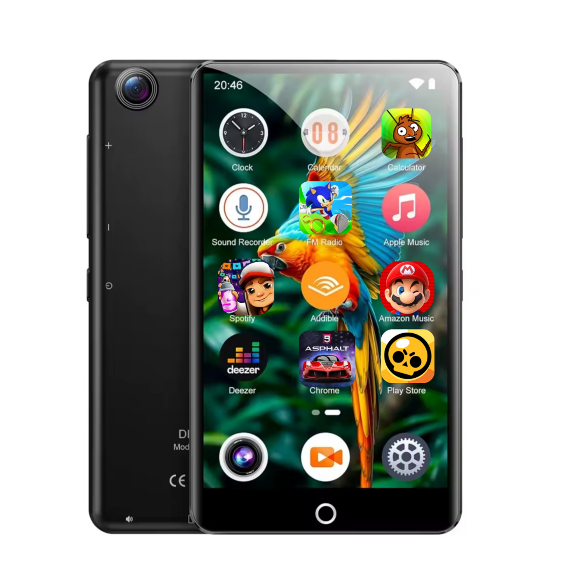 נגן המנגן טורבו קאמרה MP4 Hamenagen Turbo Camera 16GB - כולל מצלמה + משחקים וללא אינטרנט! יבואן רשמי