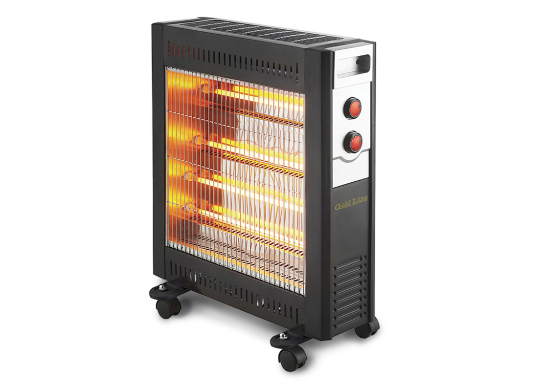 תנור חימום קוורץ 4 גופים 2200W גולד ליין Gold Line ATL-2890