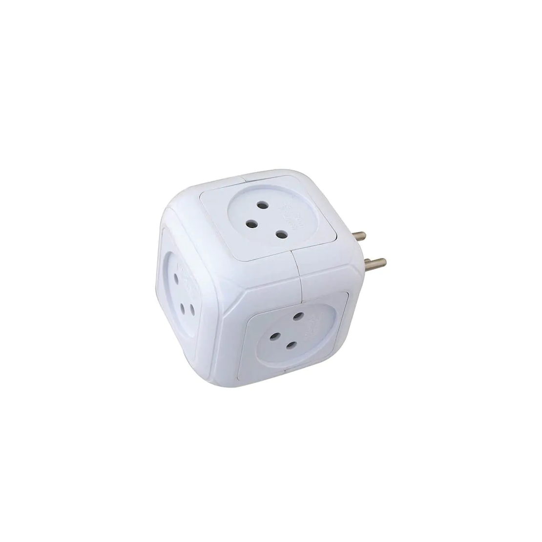מפצל חשמל קובייה 5 שקעים סמיקום Semicom Switch SW-CUB5
